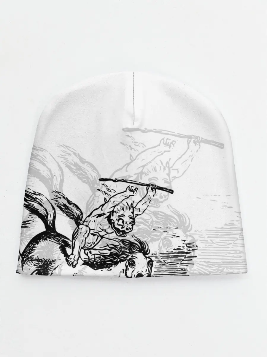 Детская шапка / A demon on a horse