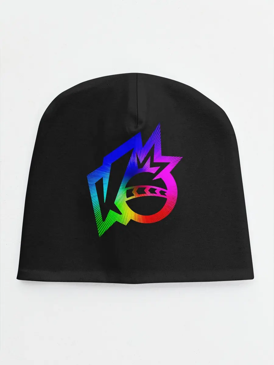 Детская шапка / Knockout city. Rainbow logo