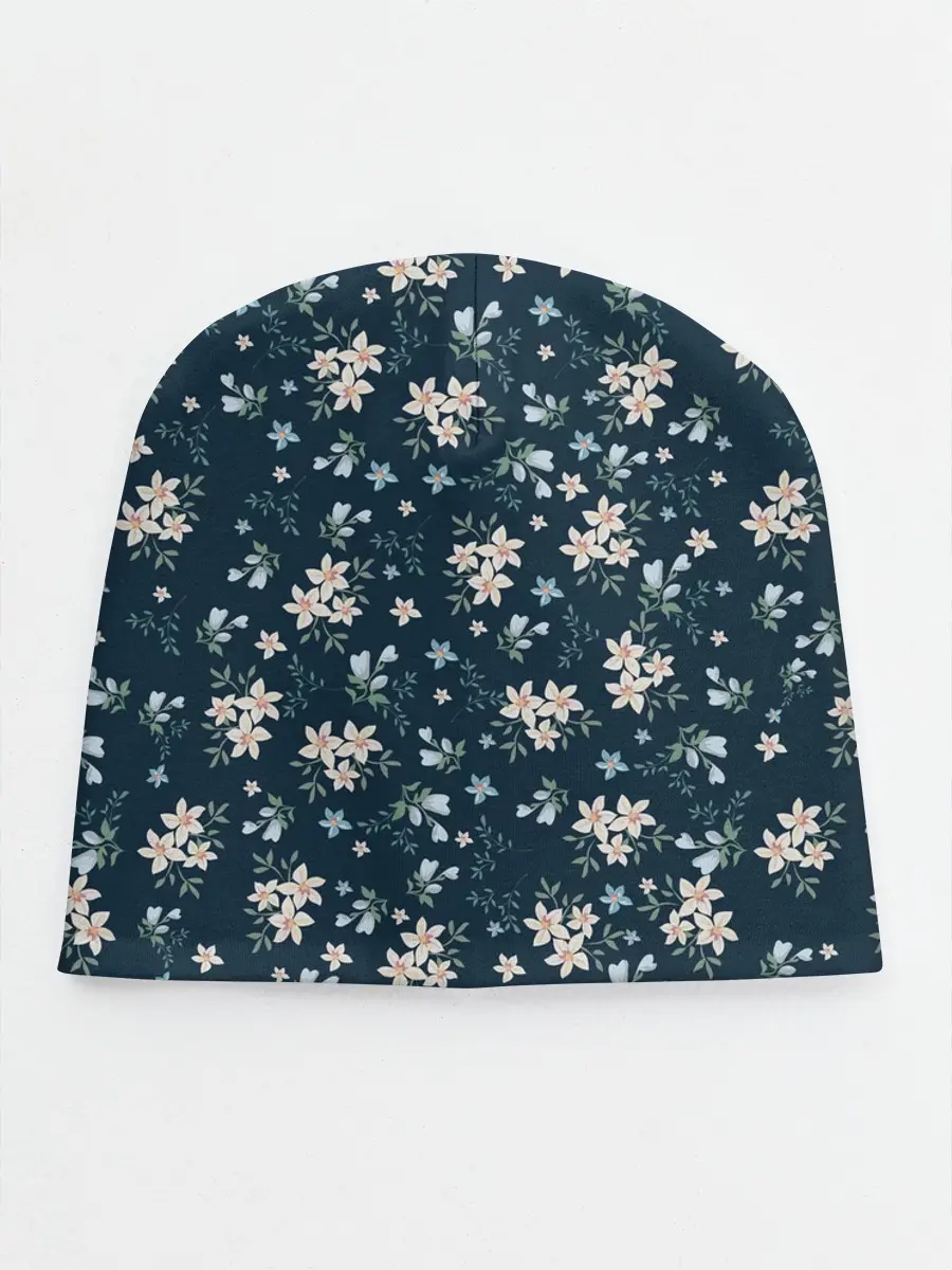 Детская шапка / Цветочки