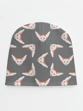 Детская шапка / Лиса Фенек