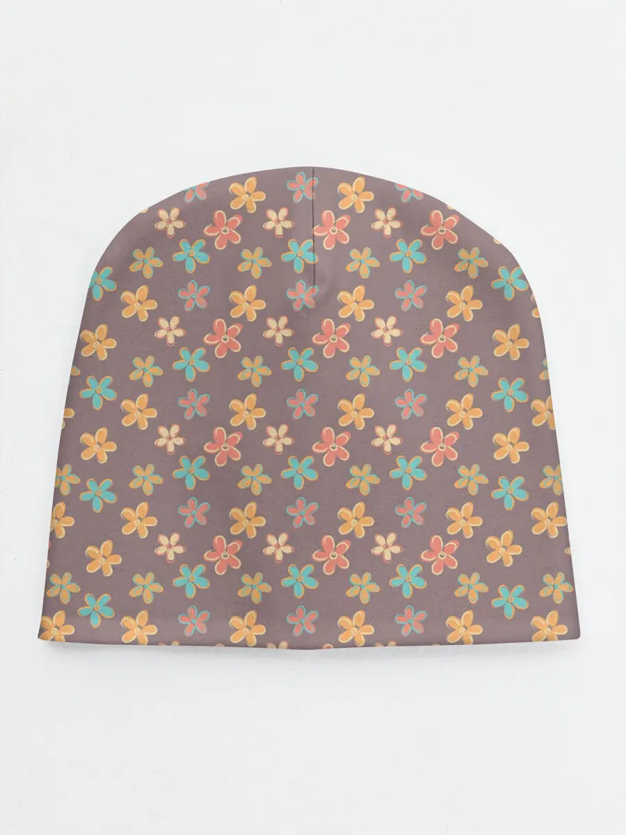 Детская шапка / Цветы | Разные