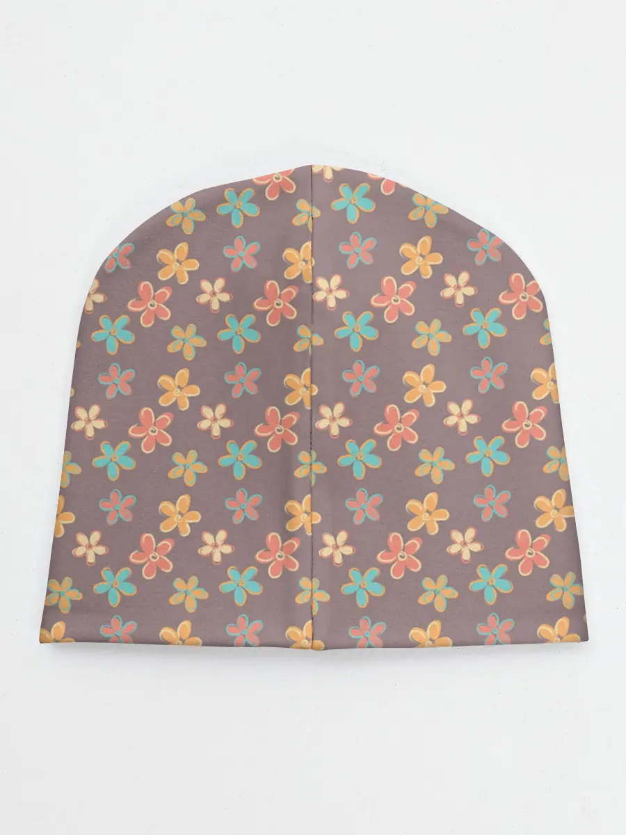 Детская шапка / Цветы | Разные