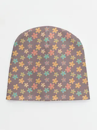 Детская шапка / Цветы | Разные