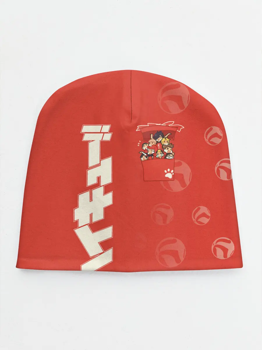 Детская шапка / Команда Некома в кармане Haikyu!!