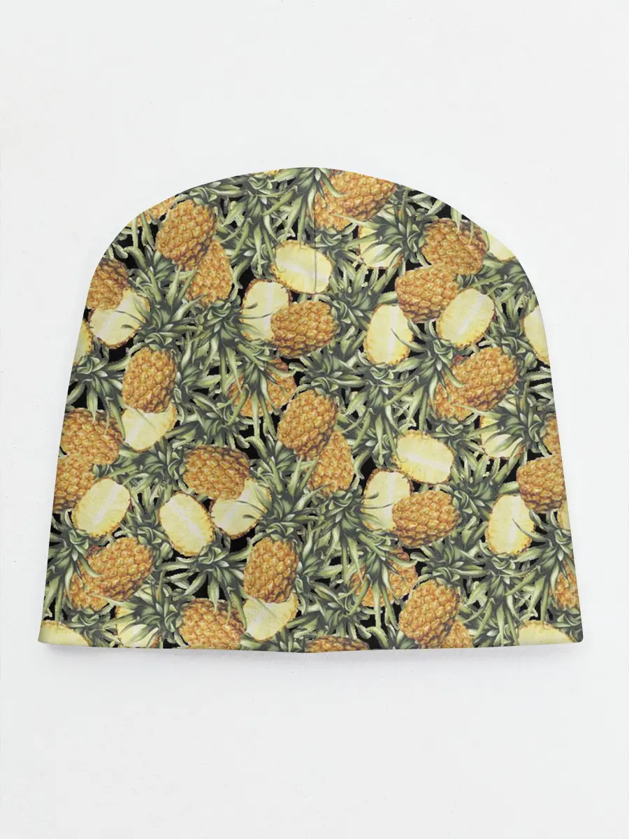 Детская шапка / ананасы