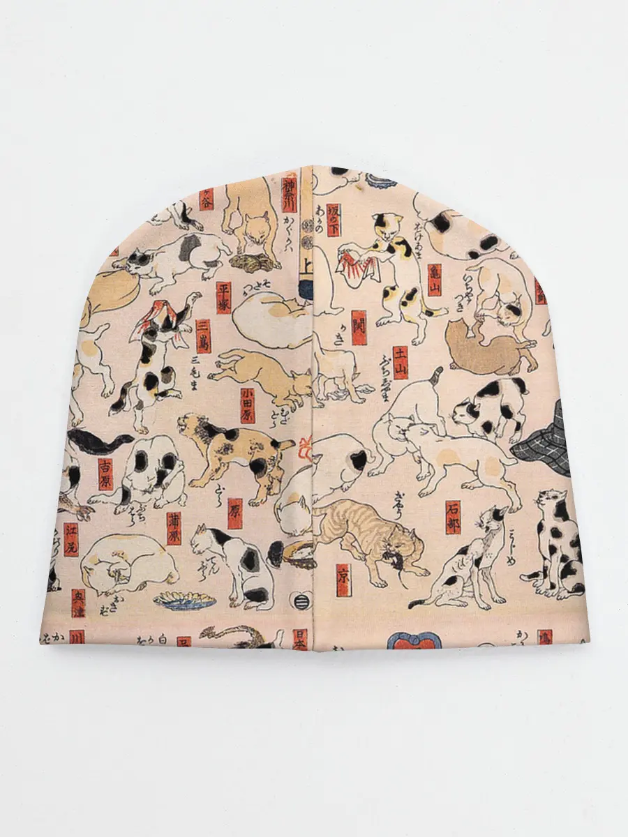Детская шапка / Kuniyoshi Cats