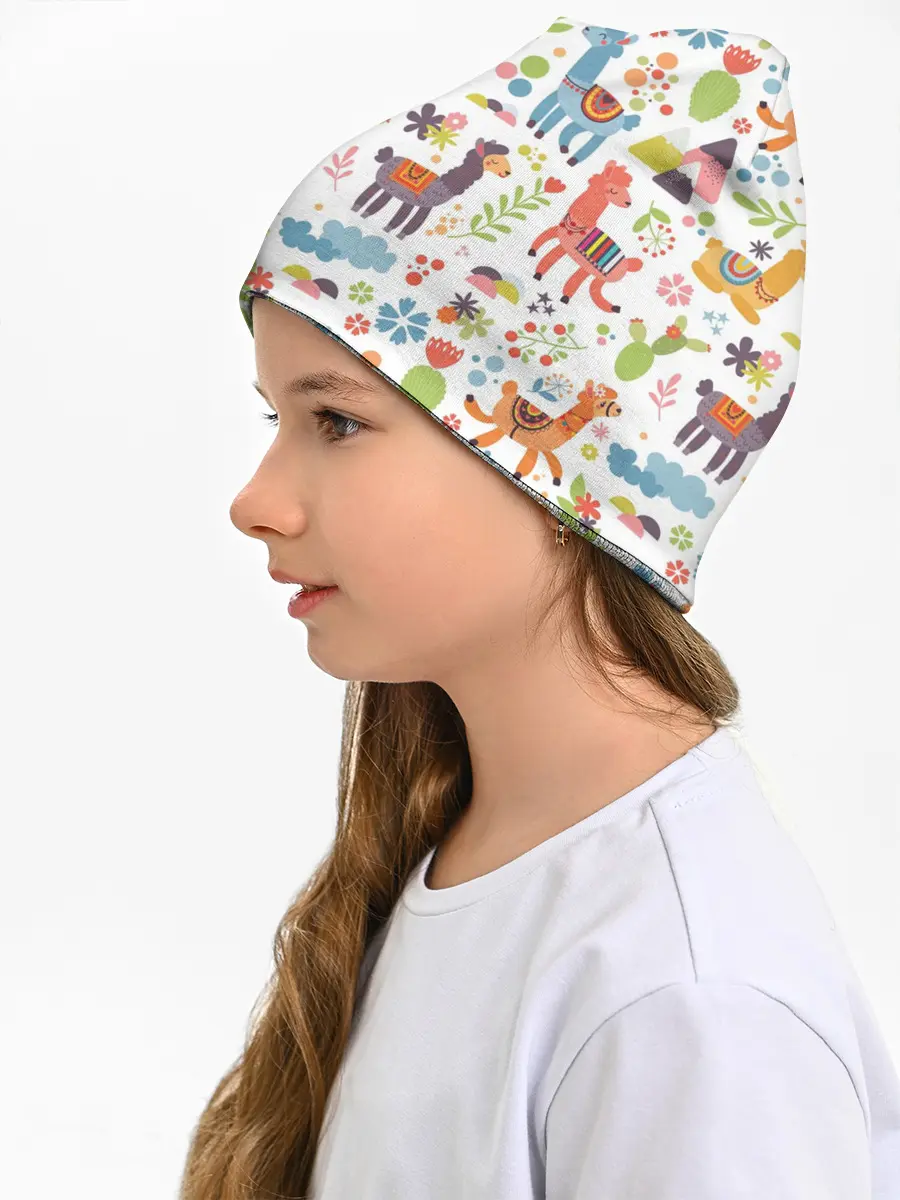 Детская шапка / Ламы