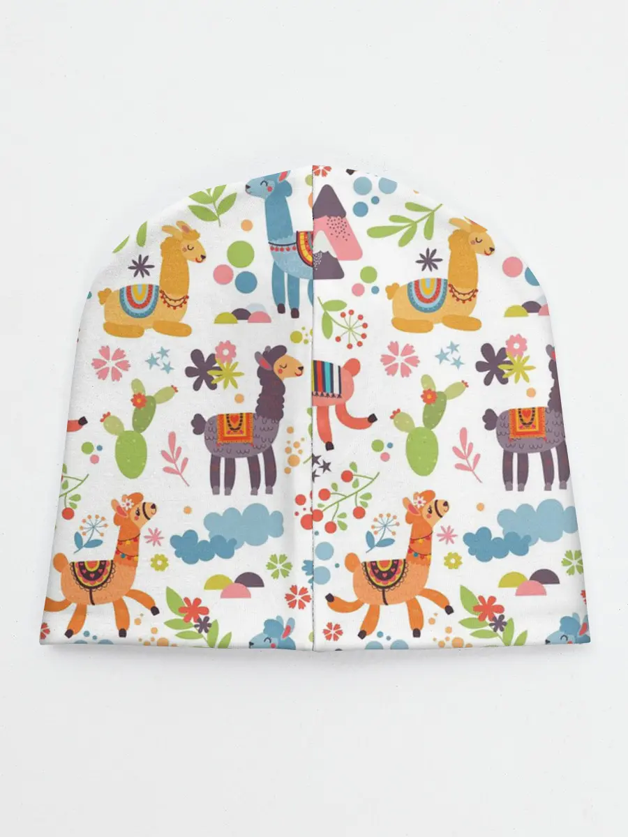 Детская шапка / Ламы