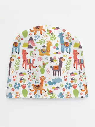 Детская шапка / Ламы