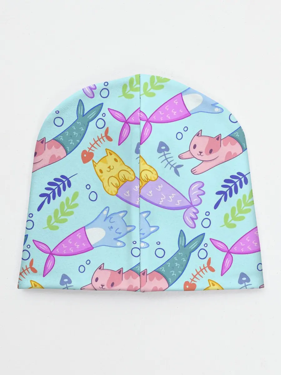 Детская шапка / КОТЫ РУСАЛКИ