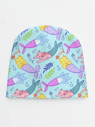 Детская шапка / КОТЫ РУСАЛКИ