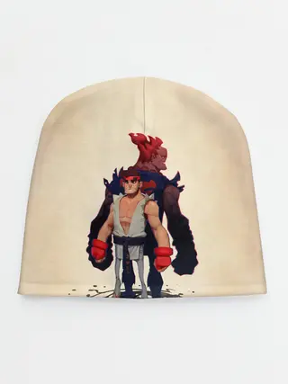 Детская шапка / Рю и Акума