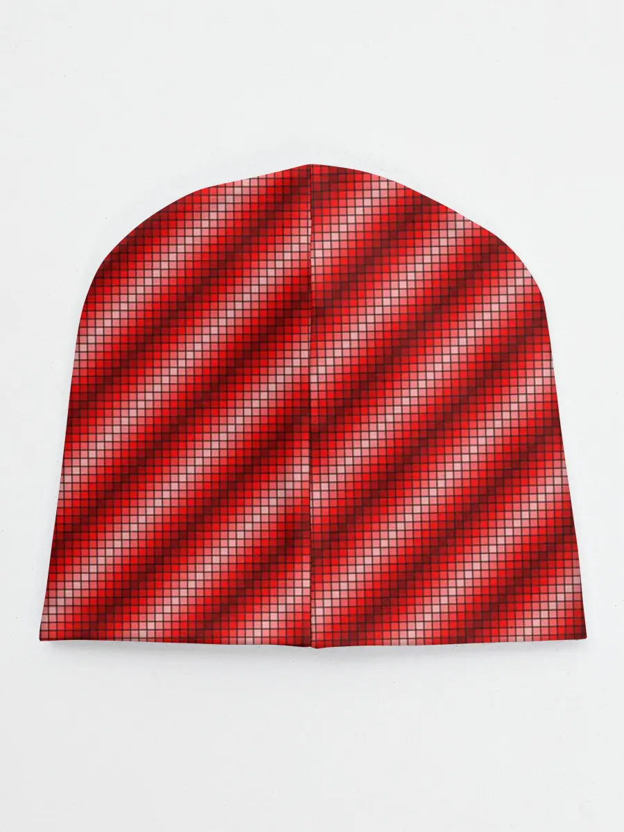 Детская шапка / Текстура в стиле пиксель-арт