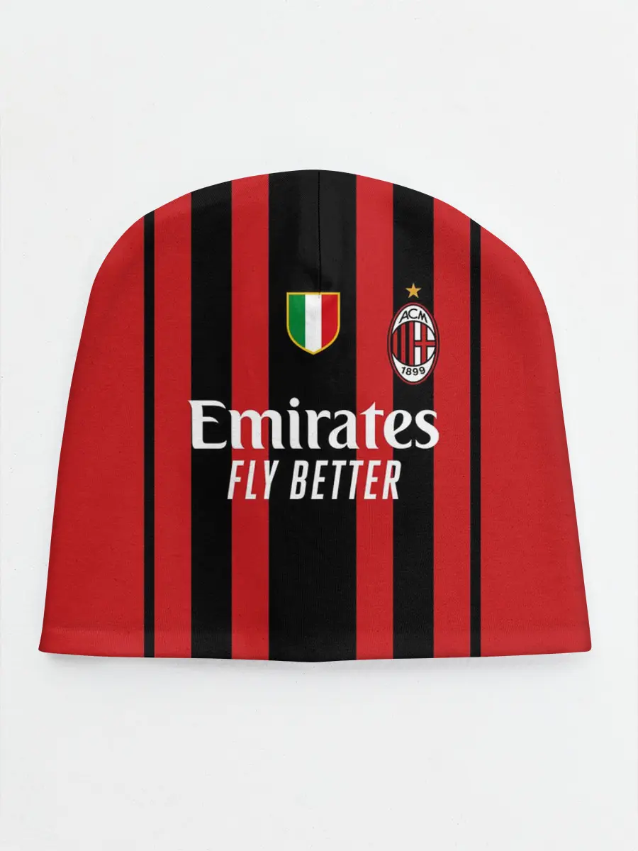 Детская шапка / Милан домашняя форма 2021/2022