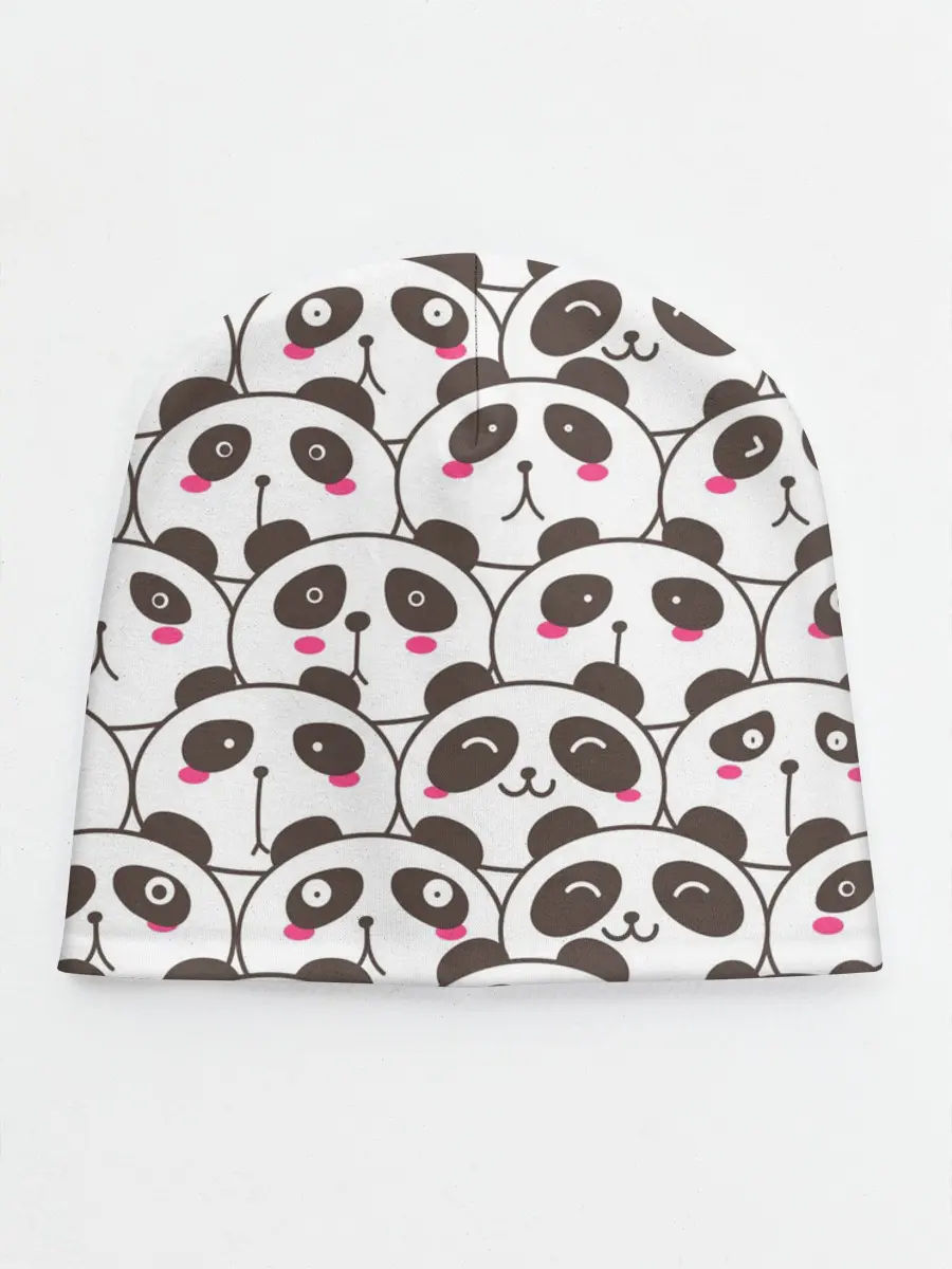 Детская шапка / Панд много не бывает