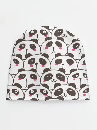 Детская шапка / Панд много не бывает