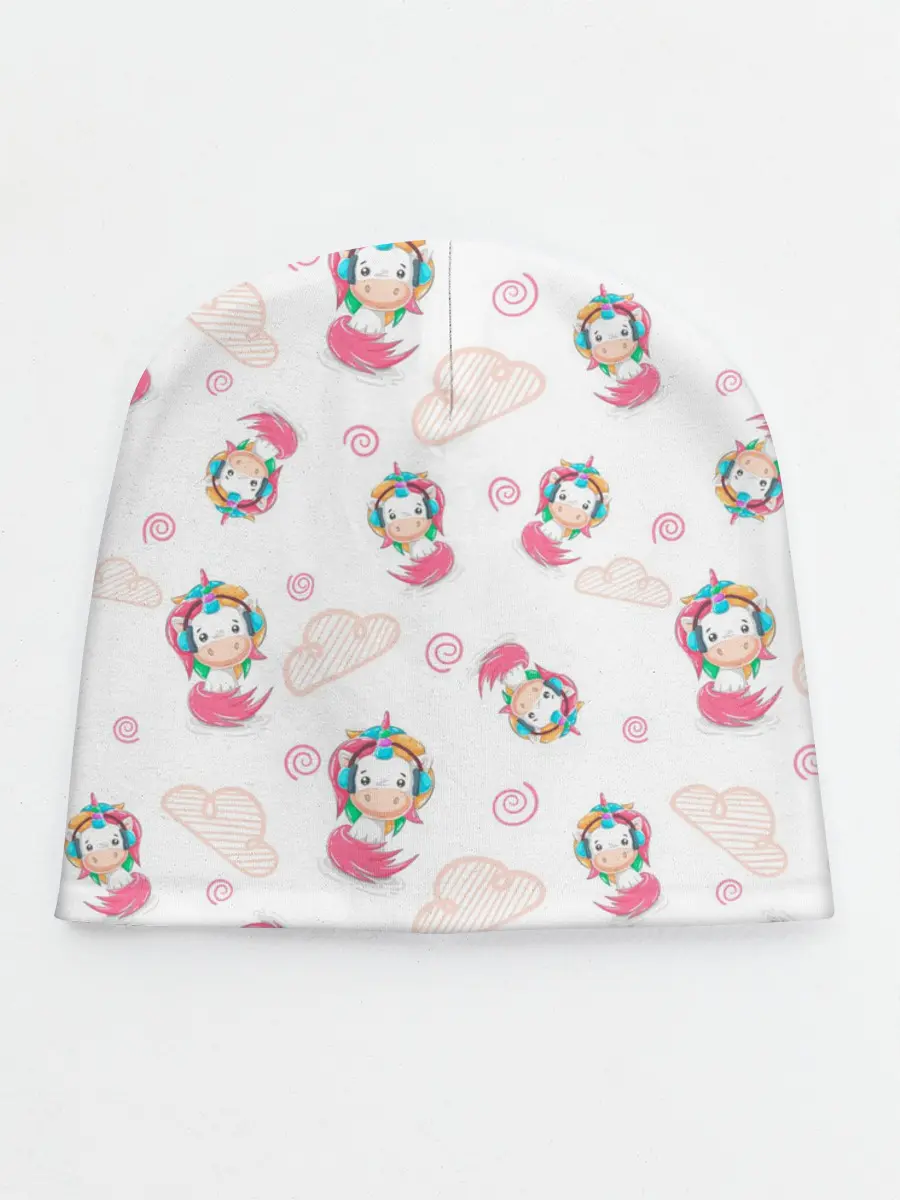 Детская шапка / Радужные Единороги