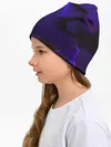 Детская шапка / СИНИЕ ПЛИТЫ 3D