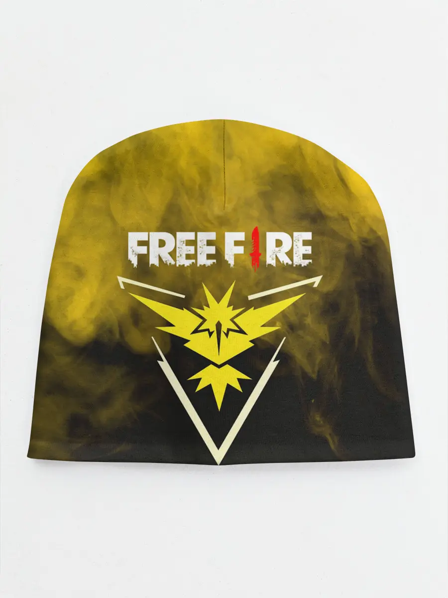 Детская шапка / FREEFIRE | YELLOW SMOKE