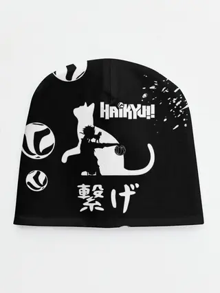 Детская шапка / Старшая Некома коты Haikyuu!!