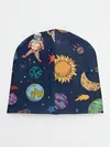 Детская шапка / Космический мир