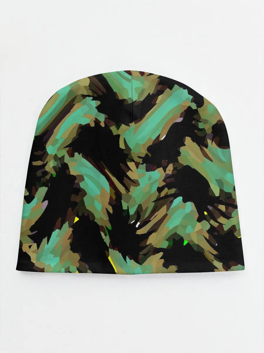 Детская шапка / Изумрудные осколки кристаллов