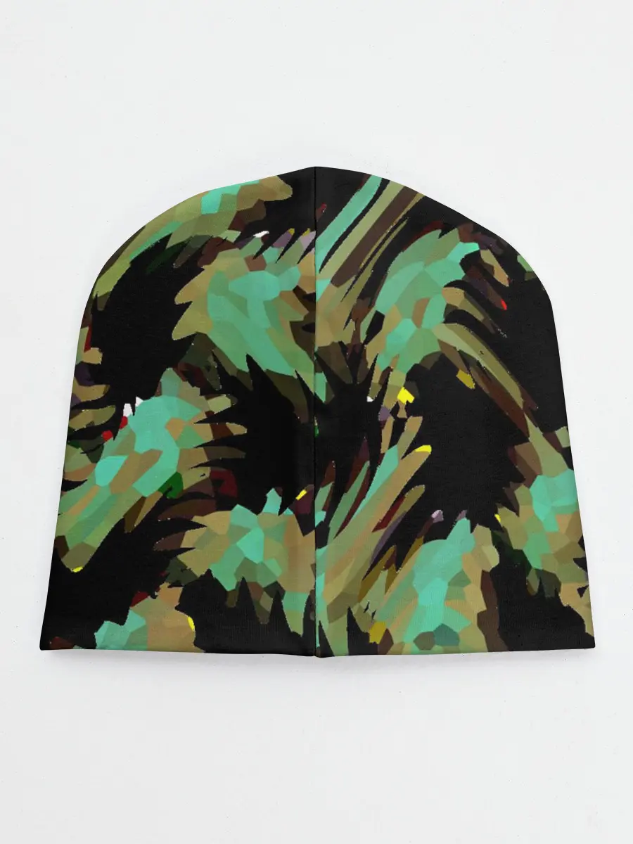 Детская шапка / Изумрудные осколки кристаллов