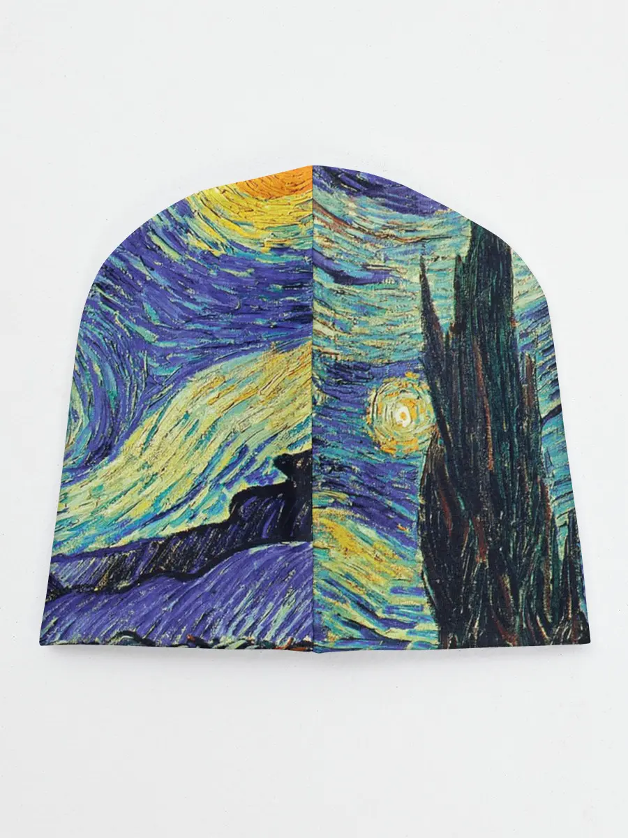 Детская шапка / Ван Гог - Deal with it