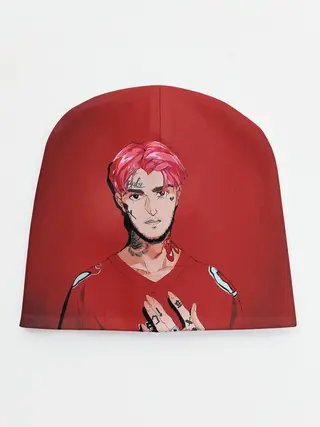 Детская шапка / Red Lil Peep
