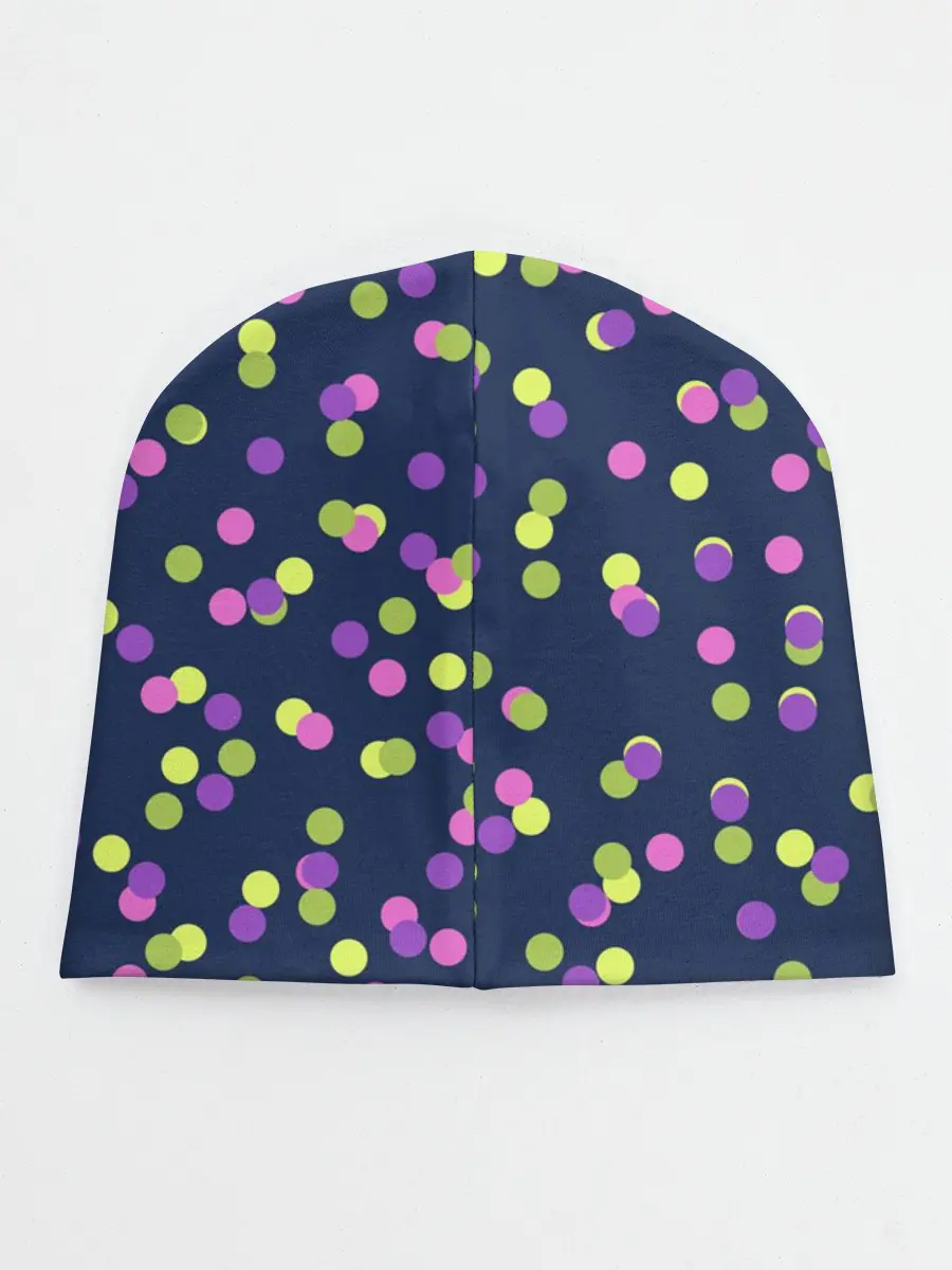 Детская шапка / Абстракция-3. Горох