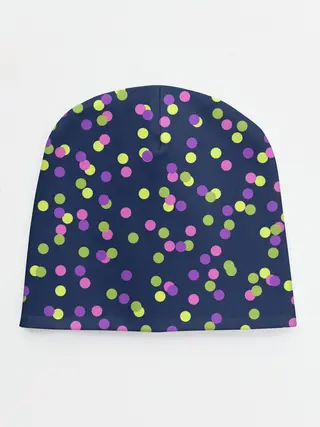 Детская шапка / Абстракция-3. Горох