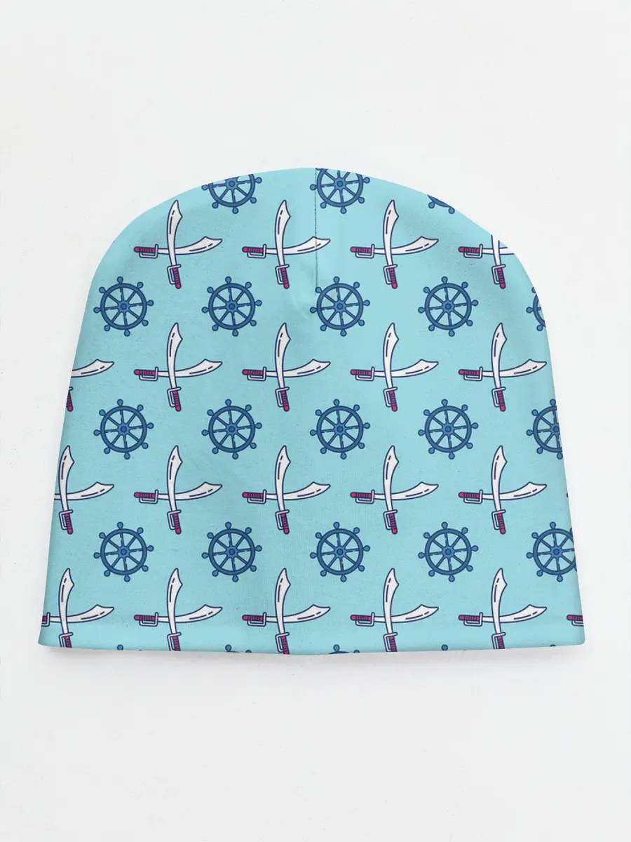 Детская шапка / Пиратский фон