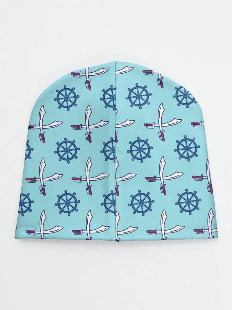 Детская шапка / Пиратский фон