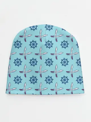 Детская шапка / Пиратский фон