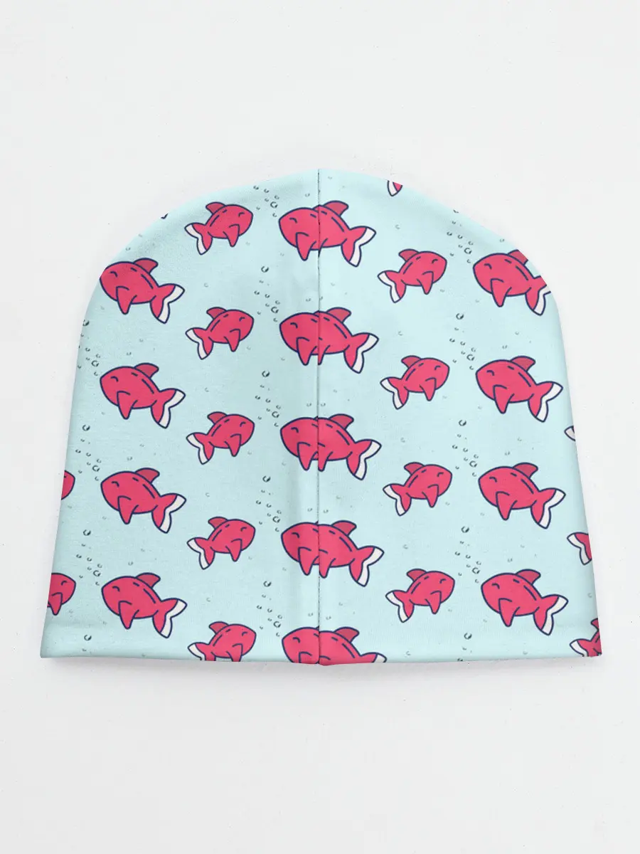 Детская шапка / Рыбки