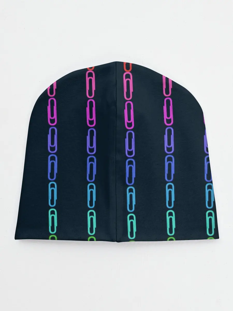 Детская шапка / скрепки