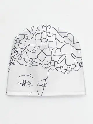 Детская шапка / Афро абстракция