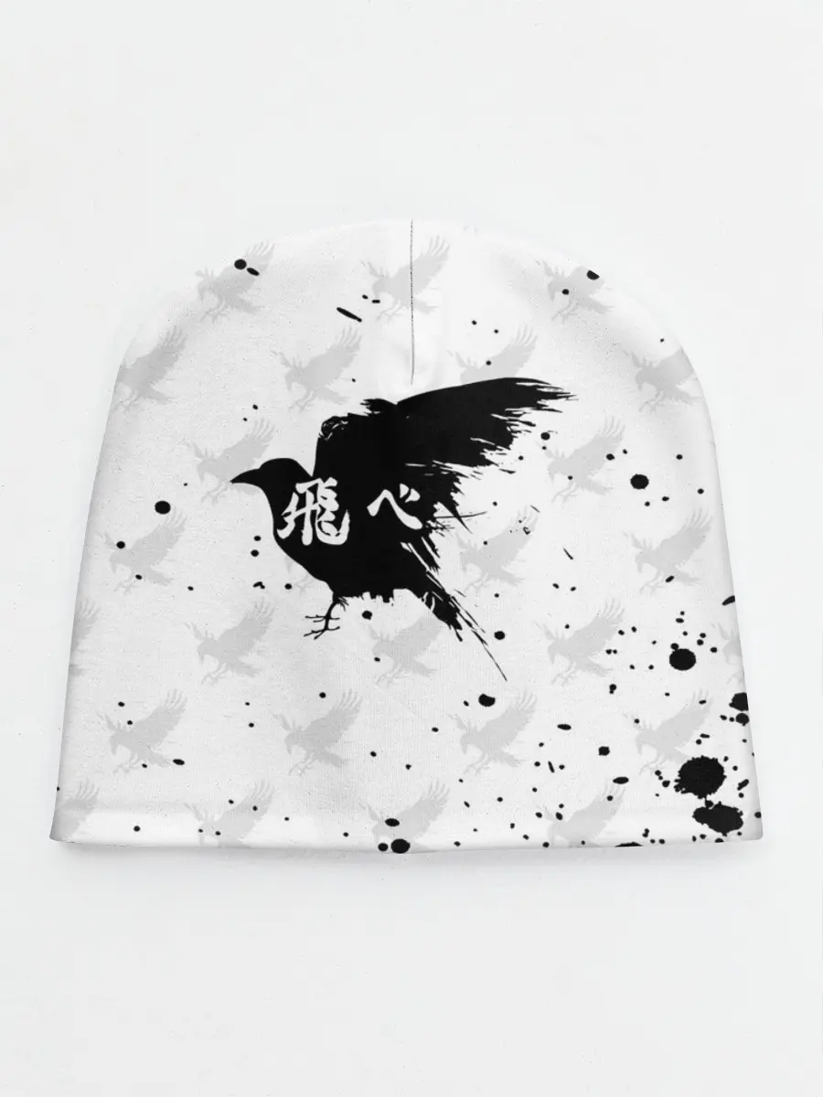 Детская шапка / Лозунг Карасуно ворон Haikyu!!