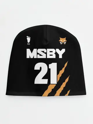 Детская шапка / 21 | MSBY | BLACK JACKALS