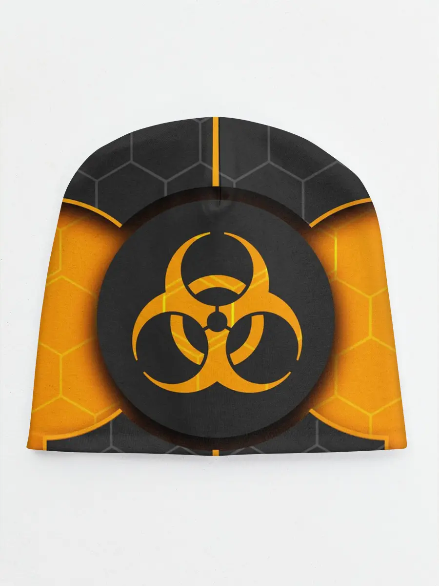 Детская шапка / ХИМИЧЕСКАЯ ОПАСНОСТЬ 3D