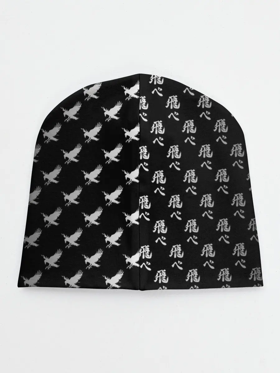 Детская шапка / Fly high иероглифами | Haikyuu!!