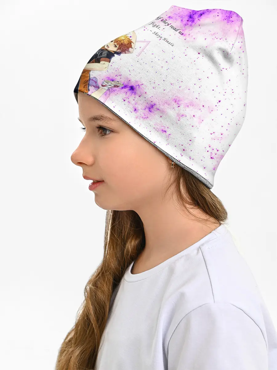 Детская шапка / Мотивирующая фраза Шоё Хината