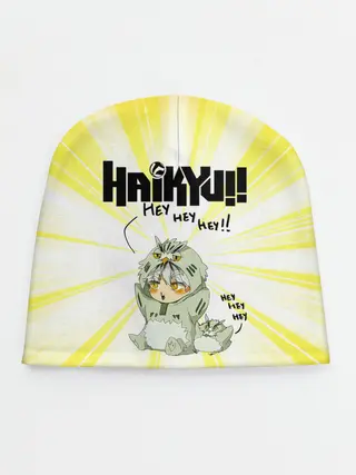 Детская шапка / HEY HEY HEY Котаро Бокуто сова