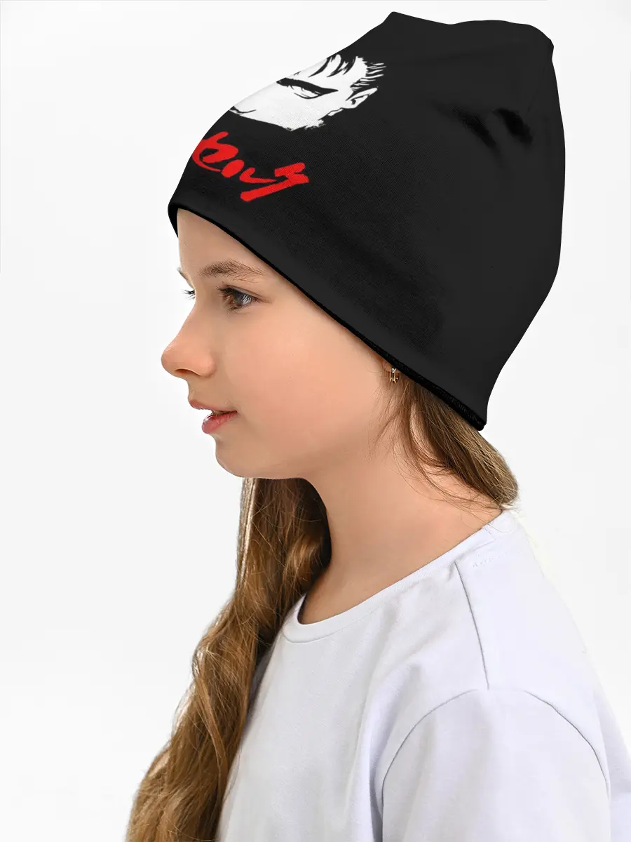 Детская шапка / Берсерк красная надпись