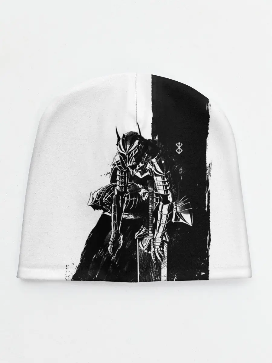 Детская шапка / Берсерк черно-белый