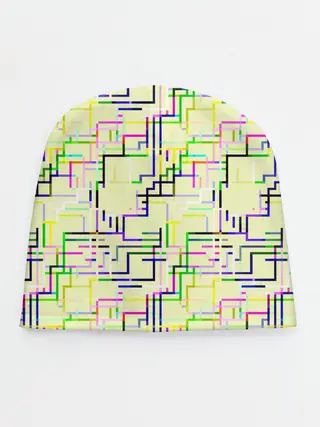 Детская шапка / Geometric Color
