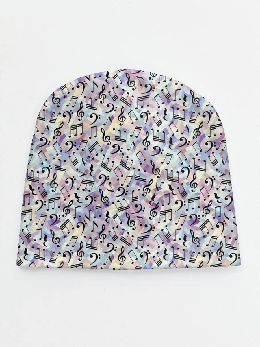 Детская шапка / Музыкальные Ноты