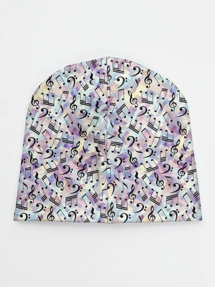 Детская шапка / Музыкальные Ноты