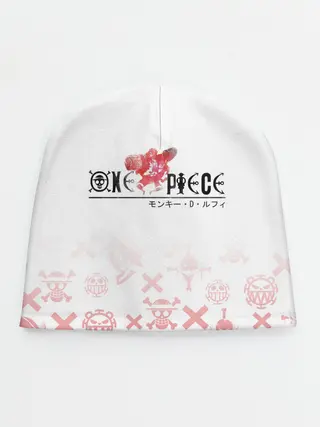 Детская шапка / One Piece. резиновый Луффи
