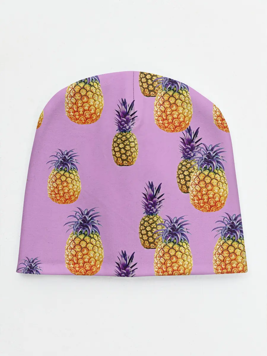 Детская шапка / Ананасы
